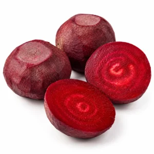 Peeled Whole Raw Beetroot 1kg – Fresh Beetroot with Deep Ruby-Red Flesh