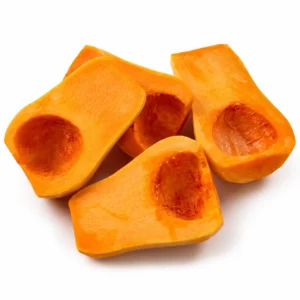 Prepared Fresh Butternut Squash 2.5kg – Peeled Orange Squash Sections with Seeds Removed